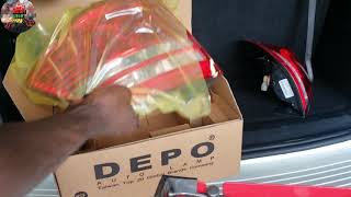 Dodge journey tail lamp an turn signal replacement Change Replace Dodge Journey Rear Turn Signal Lights Bulb Leds