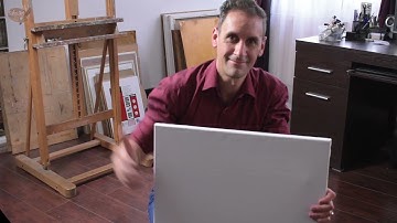 How To Assemble a Stretcher Frame for Canvas Painting - Part 4/4