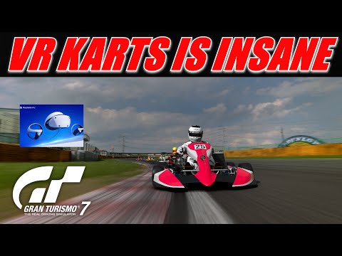 Gran Turismo 7 - Karts In VR Is 100X Better 👌