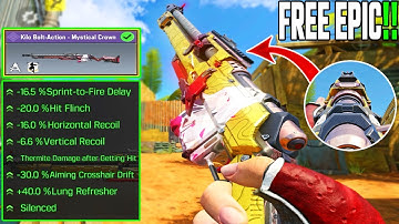 Free Kilo Bolt-Action - Mystical Crown Gunsmith! This Kilo Bolt-Action Gunsmith Taking Over Season 7