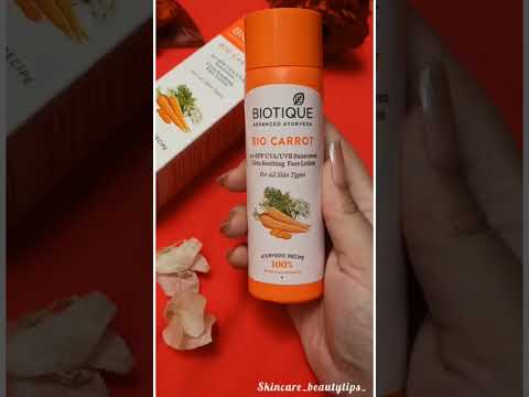 Video: Biotique Bio Color Moisture Glow Makeup dengan SPF 50 Kajian