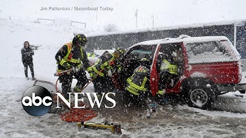 Southern Storms Bring Hail and Heavy Rain