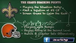Football Gameplan's 2014 NFL Week 2 Preview - Saints vs Browns