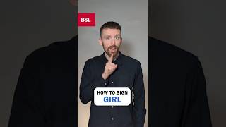 How to sign Girl: BSL Sign of the Day 277 @CommandingHands