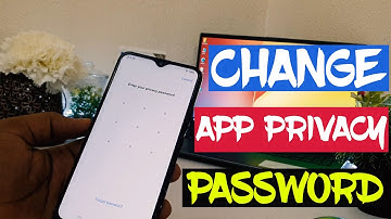 How To Change Privacy Or App Password in Vivo Y15