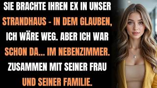 Sie nahm ihren Liebhaber in unser Strandhaus – aber ich wartete dort mit SEINER Frau