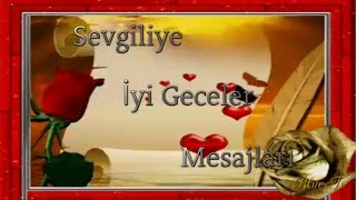 İyi Geceler Mesajları! Sevgiliye Resimli Romantik İyi Geceler Mesajları Resimi