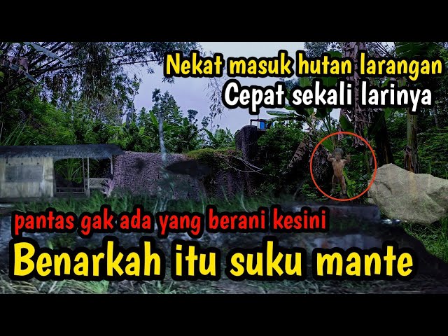 APA BENAR ITU SUKU MANTE❓TERTANGKAP KAMERA LELAKI MISTERIUS BERADA DI KALI MATI class=