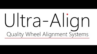 How to use Ultra-Align laser 4 wheel alignment thrust angle compensator.