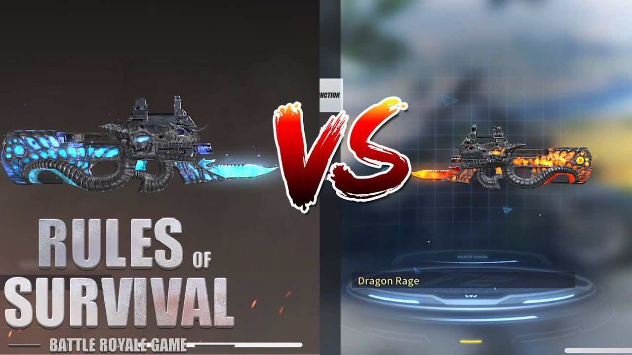Rules of Survival - DRAGON BREATH VS DRAGON RAGE CAMO!
