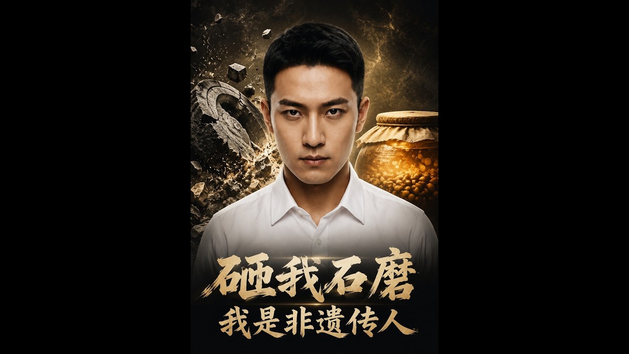 【一口气看完】《砸我石磨？我是非遗传人》#短剧 #AI短剧 #逆袭 #drama #爽剧 #鲨鱼先生
