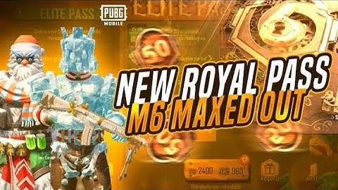 C1S3 Royal Pass M6 Maxout | 360 UC Royal Pass RP M6 Max Level 50 | Full Maxout RP M6 BGMI