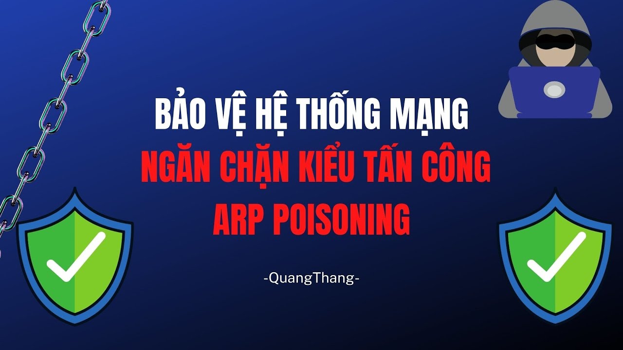 Demo triển khai giải pháp phòng vệ ARP | ARP Poisoning - YouTube