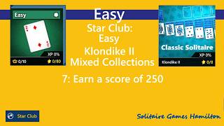 Star Club | Easy  | Klondike II #7: Earn a score of 250 screenshot 4