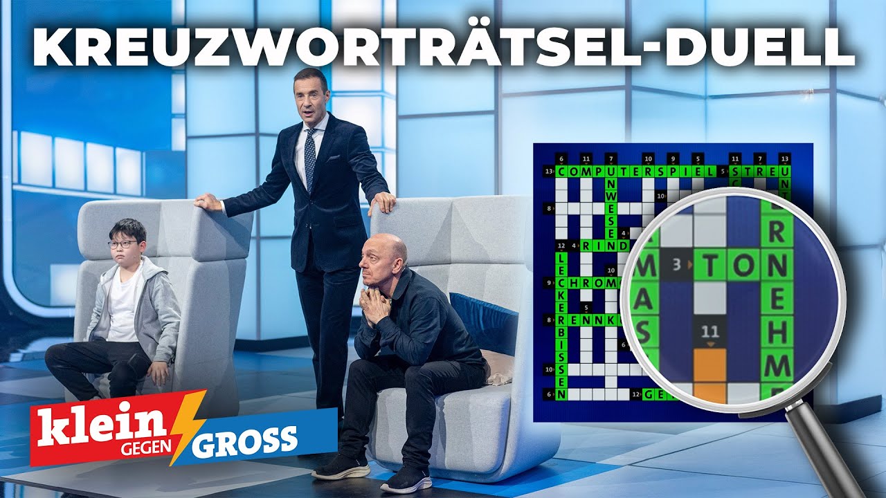 40 Wörter aus dem Gedächtnis einsetzen! | Klein gegen Groß