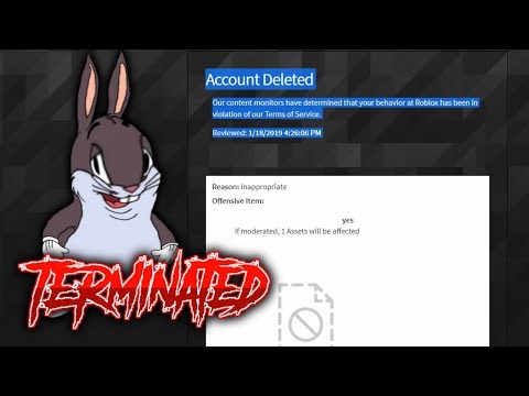 Uploading Big Chungus Does This To Your Account Youtube - did roblox ban the big chungus meme youtube