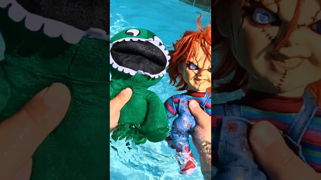 Chucky at the Pool #shorts