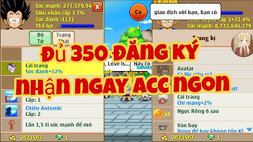 Cho acc ngọc rồng sv3 - chú bé rồng online