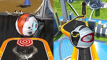 Gyrosphere Evolution Forward vs Reverse Gyro Balls Game 52