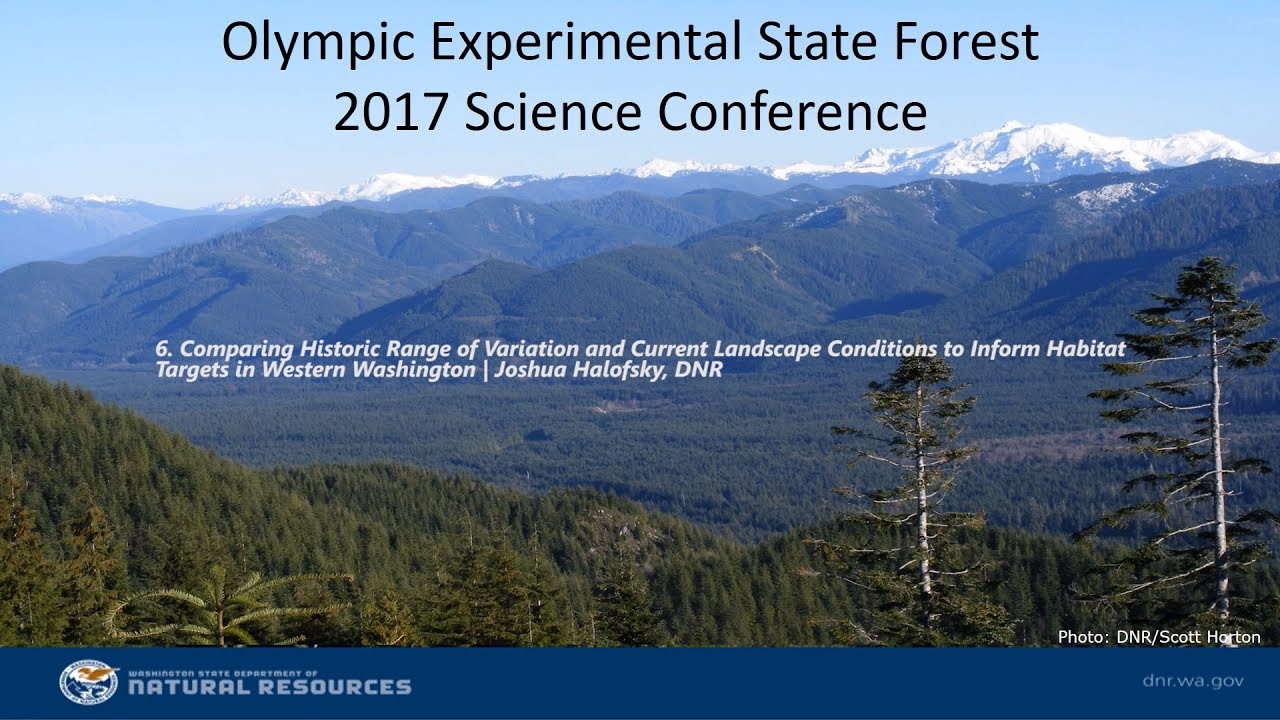 washington state flower Comparing Historic Range of Variation and Current Landscape Conditions to Inform Habitat Targets...