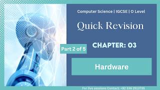 Famous Master Hardware Quickly | Chapter 3 Crash Revision - Part 2 Profile