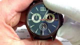 Kienzle 1822 Chronograph Ronda 8040B Saphirglas Braun