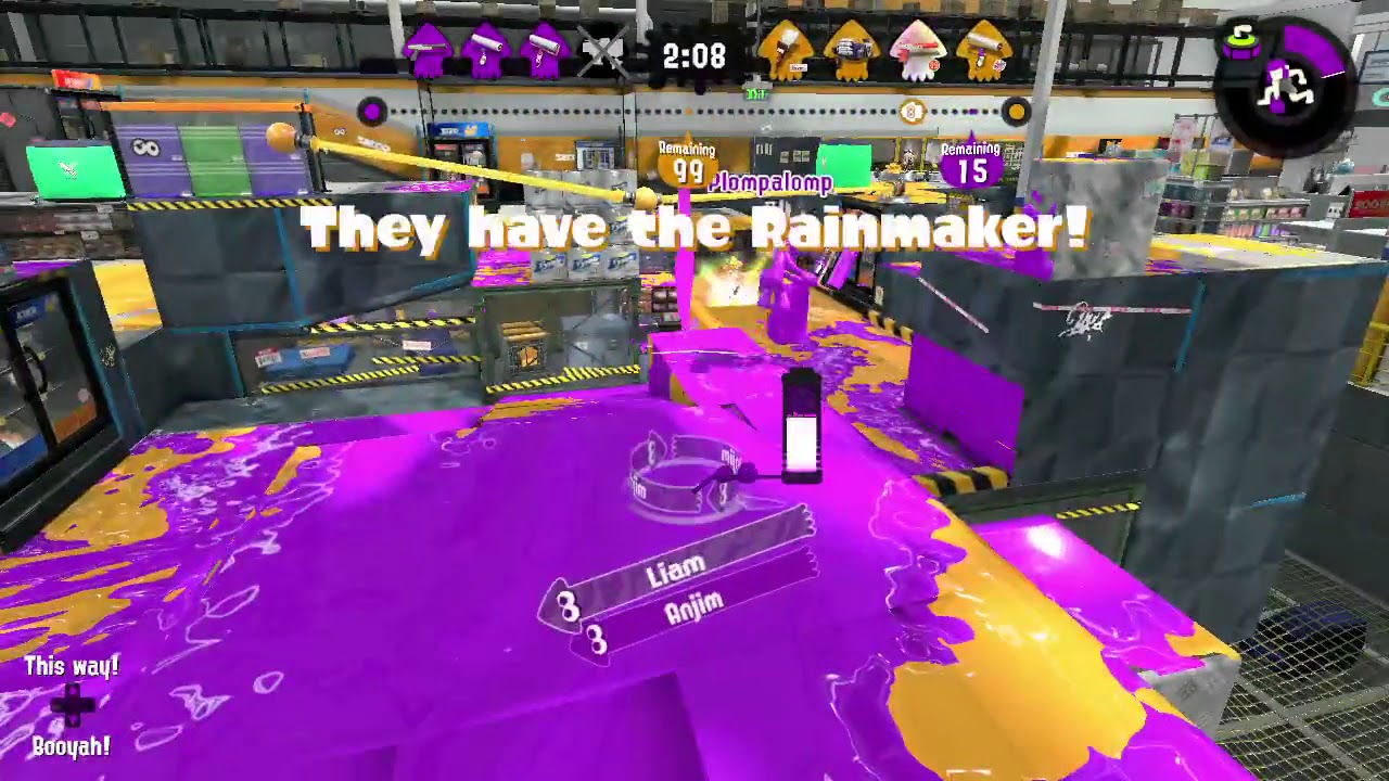 Splatoon 2 - Rainmaker