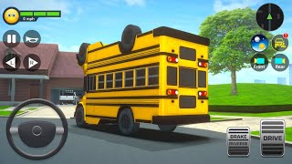 School Bus Simulator Driving - Android Gameplay #3 screenshot 3