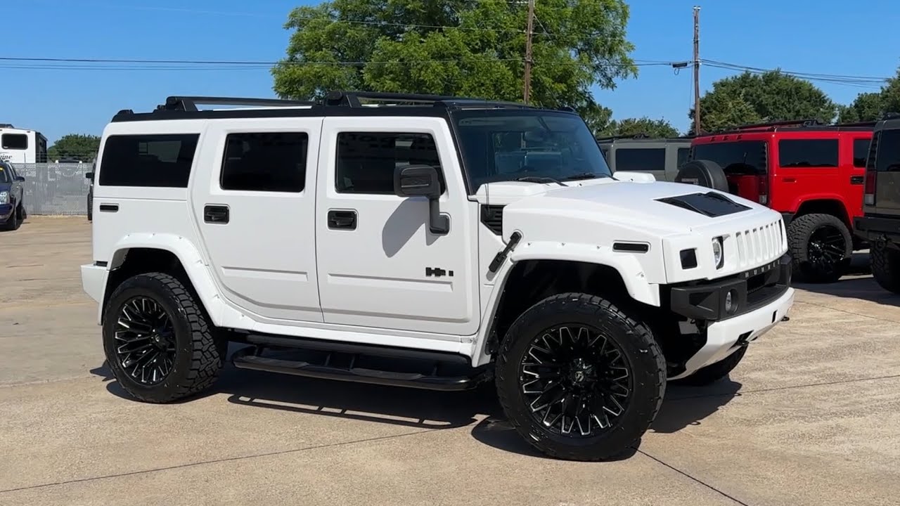 2008 Hummer H2 Luxury - White StormTrooper Package - YouTube