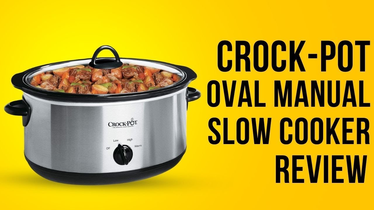 Best Buy: Crock-Pot 7-Quart Oval Manual Slow Cooker SCV700-SS