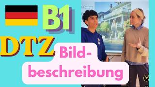 B1 DTZ Prüfung Bild und über Erfahrungen sprechen