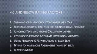 How to Keep a 5 Star Rating as an Uber Rider