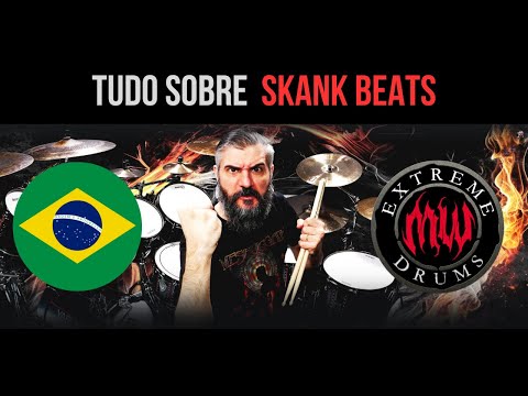 O que é uma levada SKANK BEAT? Extreme Drums Aulas de Bateria explica