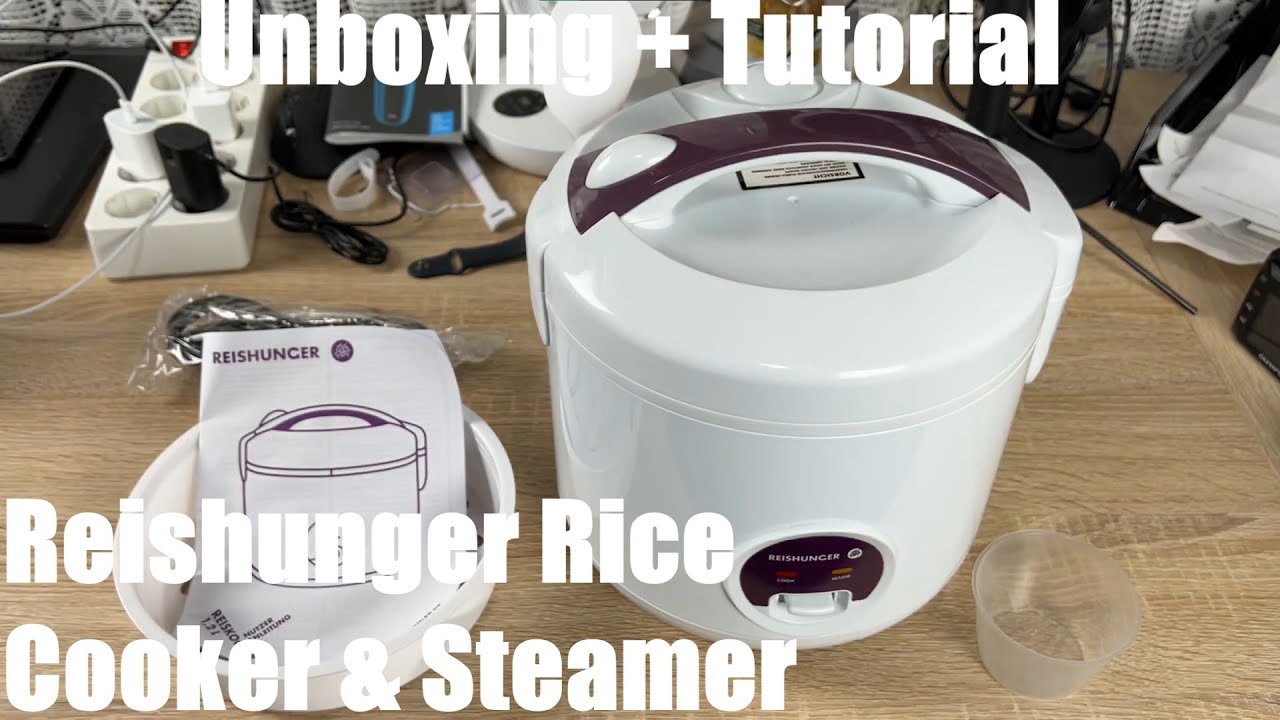 Unboxing Aroma Rice cooker