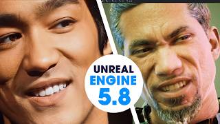 Celebrity Amazing MetaHuman Animator Facial Animation in the Unreal Engine 5.8 | Bruce Lee Inspired Animation Profile