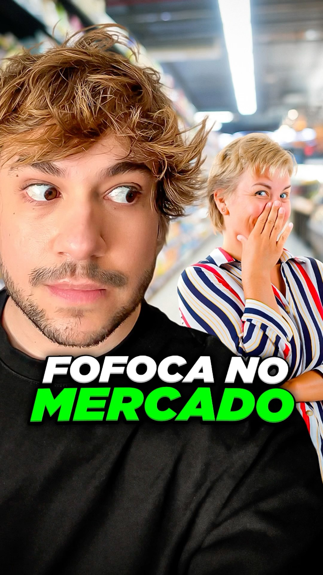 fofoca no mercado #livedobrino #humor #Mundinhobrino