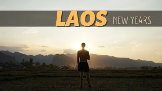 Lao New Year celebration and Kong Lor Cave in Laos