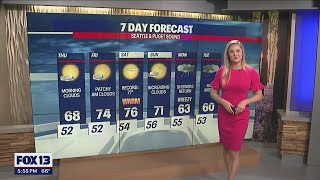 Warm, summer-like weather through the weekend | FOX 13 Seattle