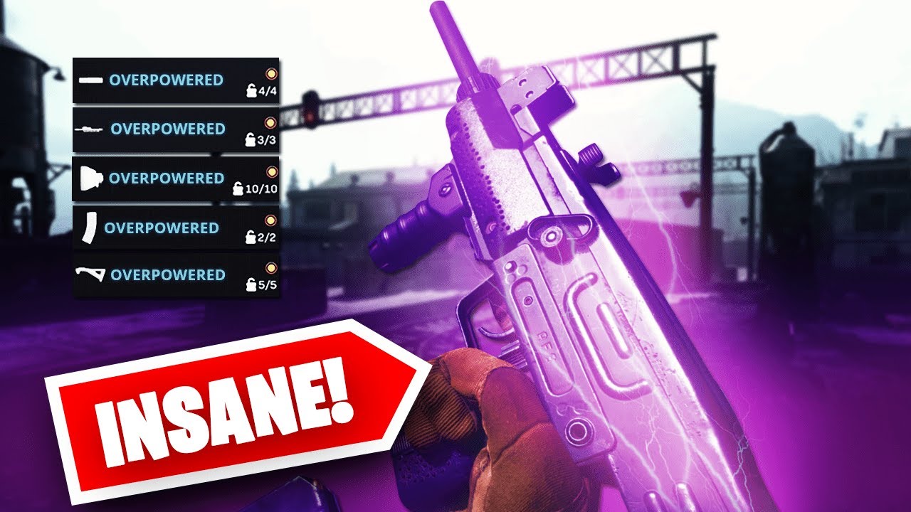 BEST SMG in SEASON 6 WARZONE! (BEST UZI CLASS SETUP in WARZONE!)