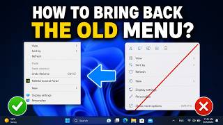 Get Windows 11's Old Right-Click Menu Back in 2 Ways