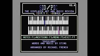 "Russians" | Sting - REAL Commodore 64 (C64C) Sid/Pic Player – REAL SID CHIP