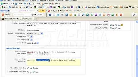 04/28 Meta tag in Joomla