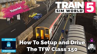 How To Setup and Drive the TfW Class 150 for Cardiff Central