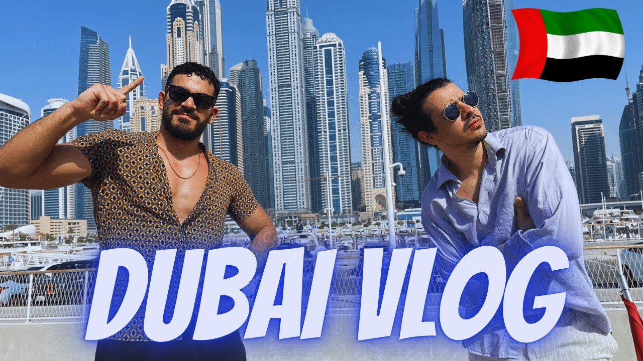 ERSTE MAL IN DUBAI mit HICHÄM!😍 | VLOG TEIL 1 💥
