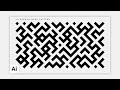 Random Maze Pattern | Ai 2023