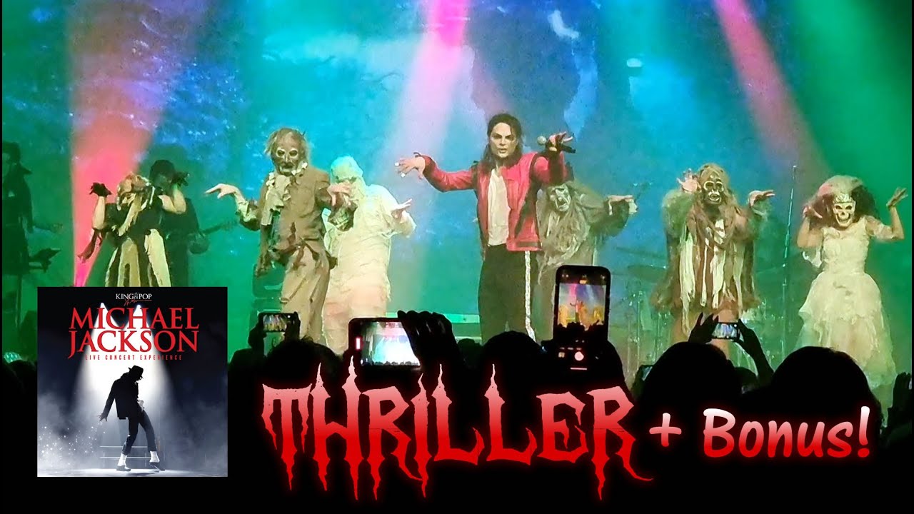 The King of Pop Show - 'Thriller' & '2 Bad' - YouTube
