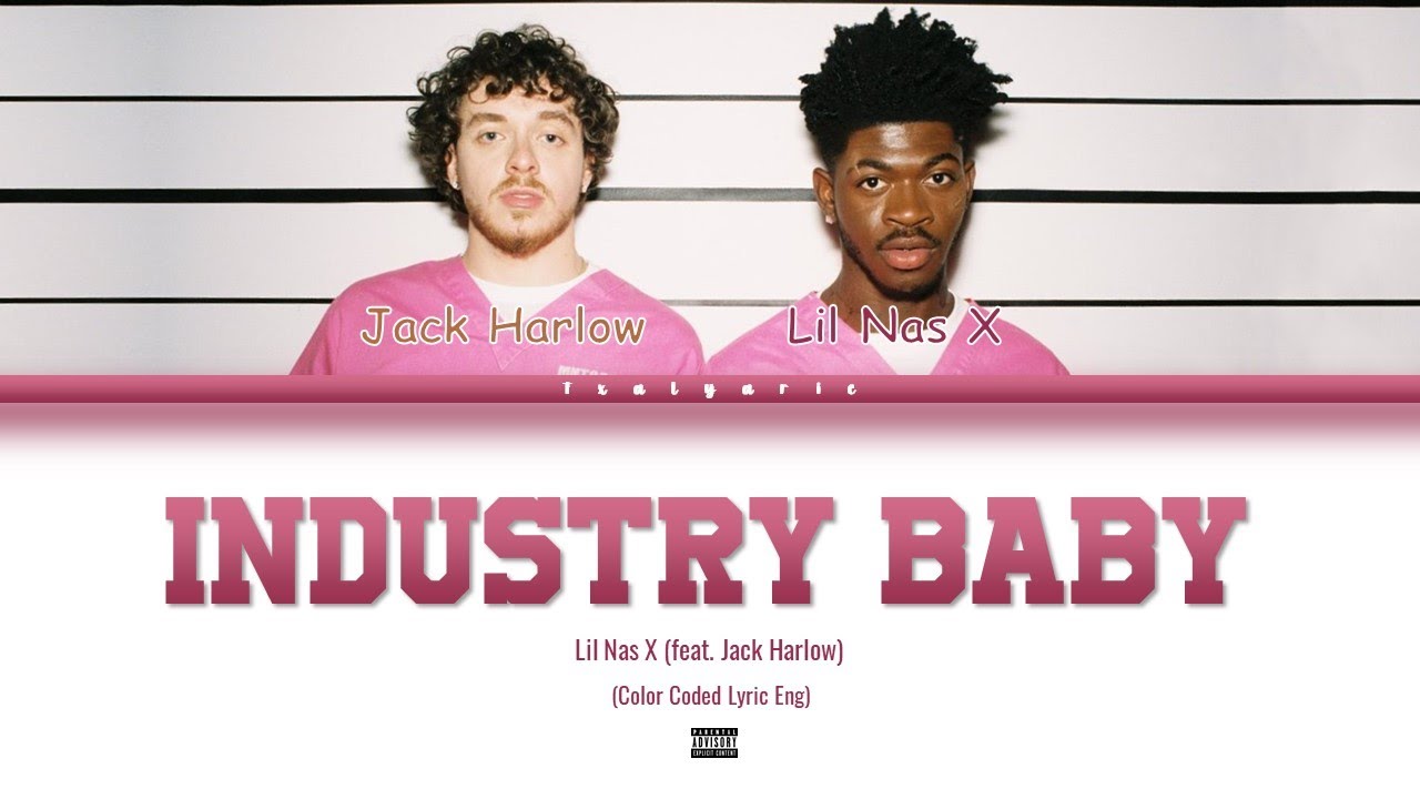 Lil Nas X - Industry Baby (feat. Jack Harlow) [EXPLICIT] (Color Coded Lyrics)