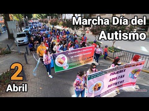 Marcha por el "Día de la Concienciación del Autismo"