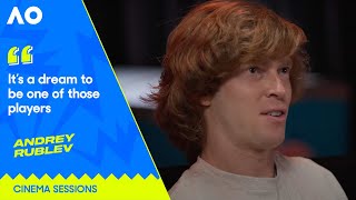 Andre Rublev's Pre-Match Rituals & Influence of Safin | Cinema Sessions | Australian Open 2024