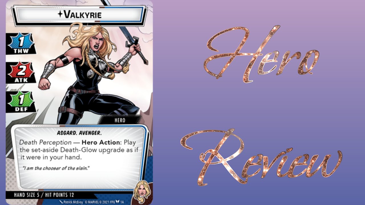 Marvel Champions Valkyrie Hero Review